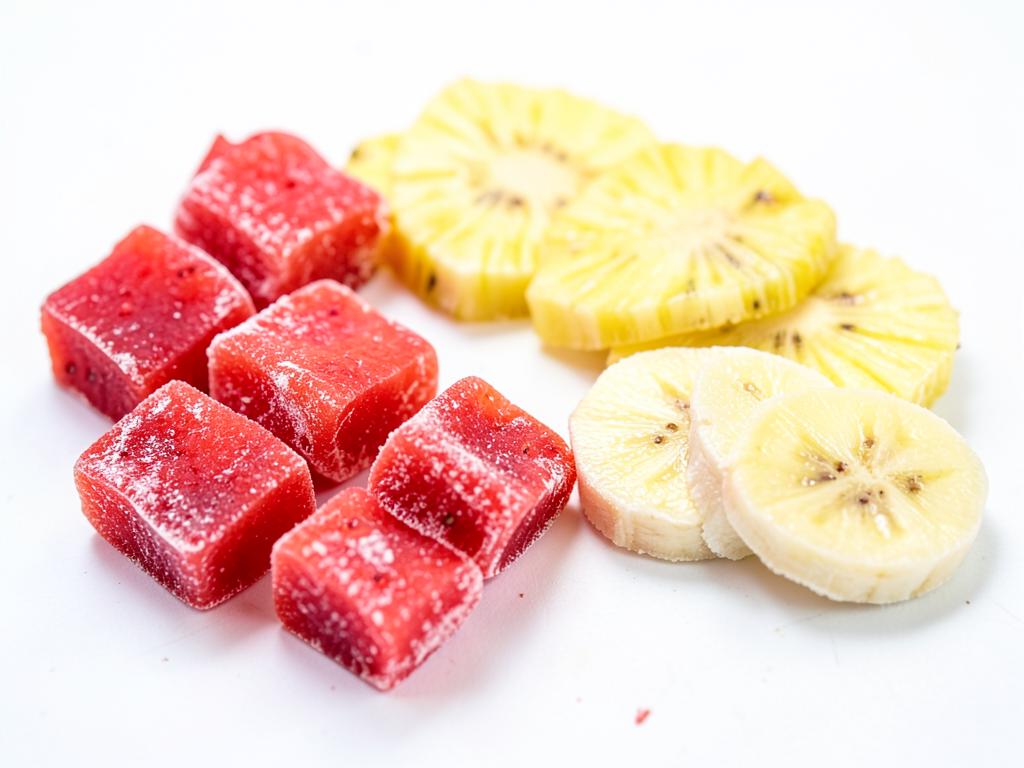 Freeze-Dried Fruit Cubes & Slices